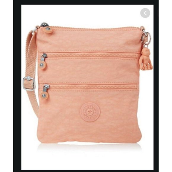 NWT Kipling Keiko Peachy Coral Crossbody AC7905